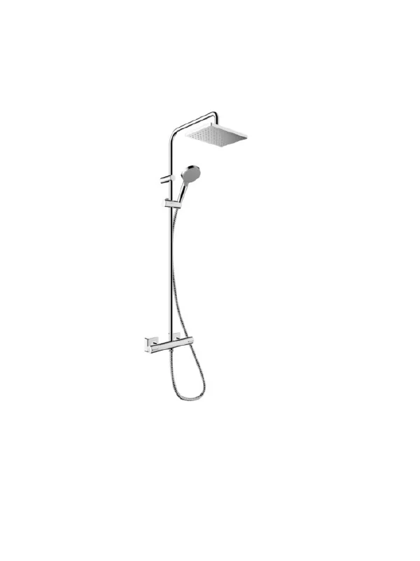 Душевая стойка, Hansgrohe, Vernis Shape, цвет-хром