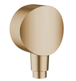 Шланговое подсоединение, Hansgrohe, Fixfit, цвет-шлифованная бронза