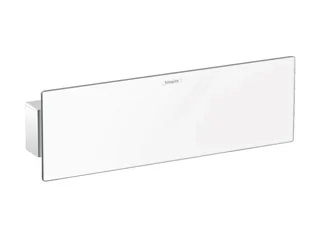 Шланговое подсоединение, Hansgrohe, Fixfit, с полкой 300, цвет-хром/белый