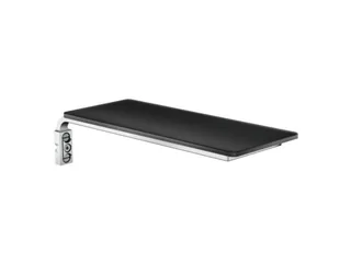 Мыльница, Hansgrohe, Raindance Casetta E, шг 200*80, цвет-черный/хром