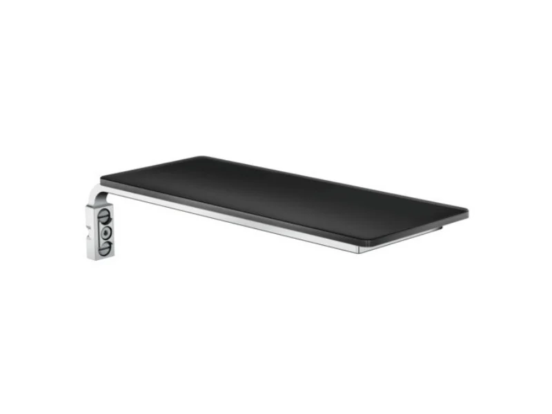 Мыльница, Hansgrohe, Raindance Casetta E, шг 200*80, цвет-черный/хром