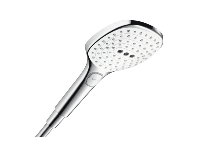 Ручной душ, Hansgrohe, Raindance Select E, 120, цвет-белый/хром