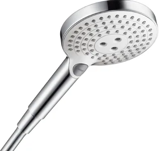 Ручной душ, Hansgrohe, Raindance Select S, EcoSmart, 120, цвет-белый/хром