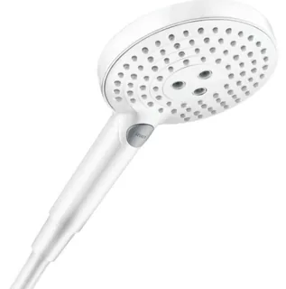 Ручной душ, Hansgrohe, Raindance Select S, EcoSmart, 120, цвет-белый матовый