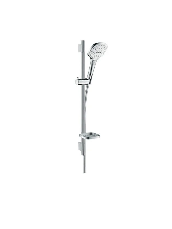 Душевой гарнитур, Hansgrohe, Raindance Select E, цвет-белый/хром