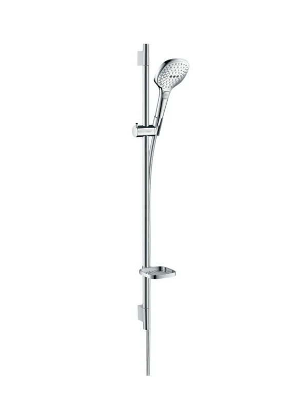 Душевой гарнитур, Hansgrohe, Raindance Select E, цвет-белый/хром