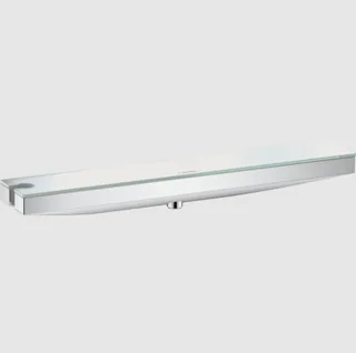 Шланговое подсоединение, Hansgrohe, Rainfinity, с полкой, цвет-хром