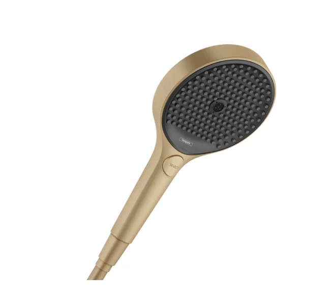 Ручной душ, Hansgrohe, Rainfinity, 132, цвет-шлифованная бронза
