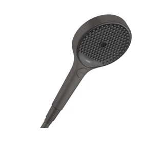 Ручной душ, Hansgrohe, Rainfinity, 130, цвет-шлифованный чёрный хром