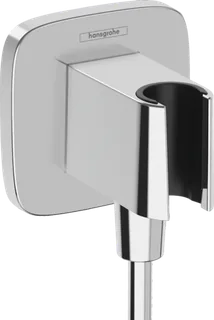Шланговое подсоединение, Hansgrohe, FixFit Q, цвет-хром