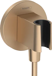 Шланговое подсоединение, Hansgrohe, Fixfit S, цвет-шлифованная бронза