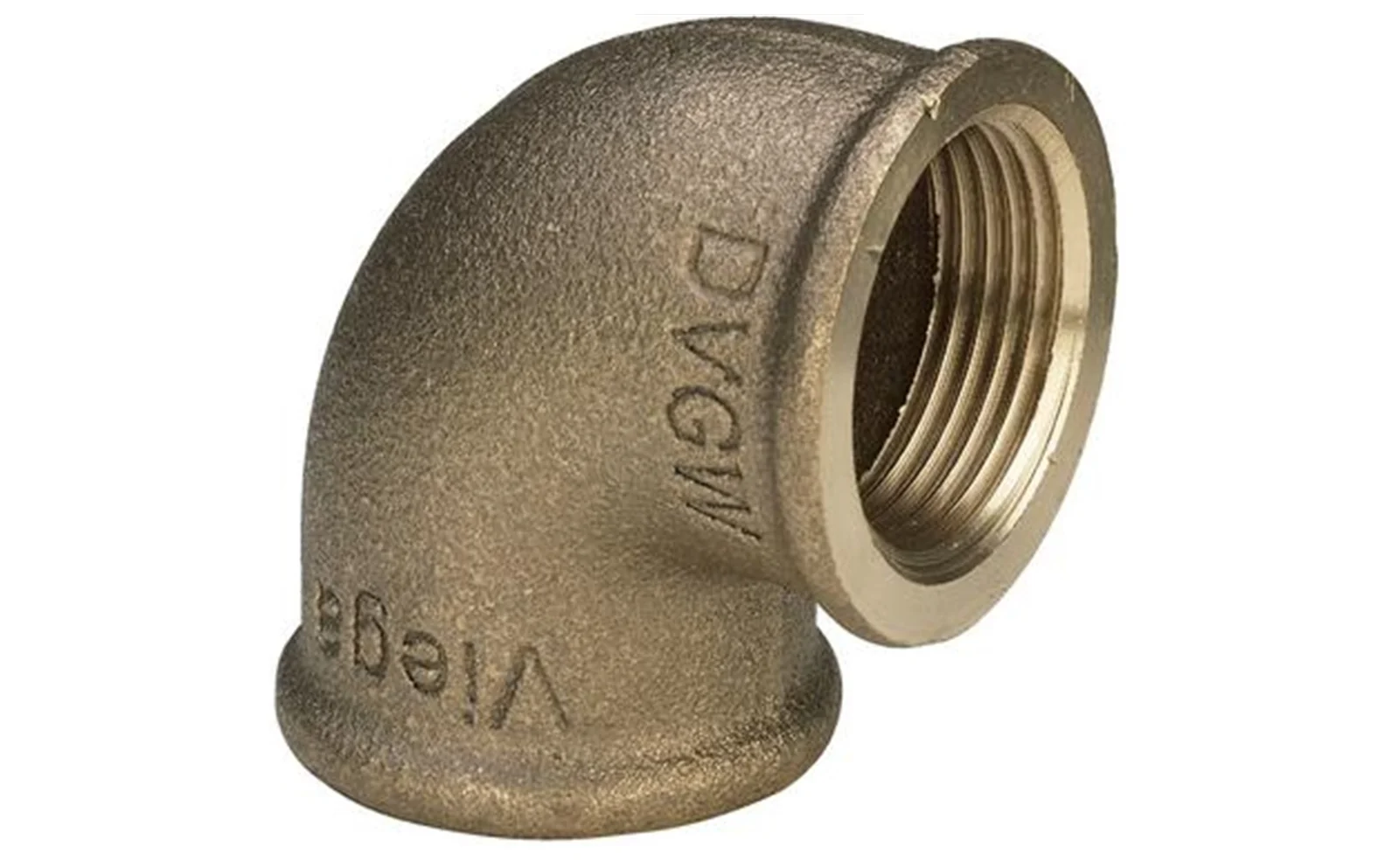 Угольник, 90°, ВВ, 1 1/2", бронза (RX)