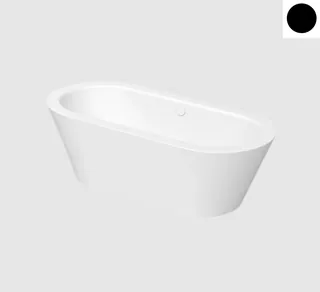 Ванна, Bette, BetteStarlet Oval Silhouette, шгв 1650*750*420, BetteGlasur® Plus, цвет-Snow