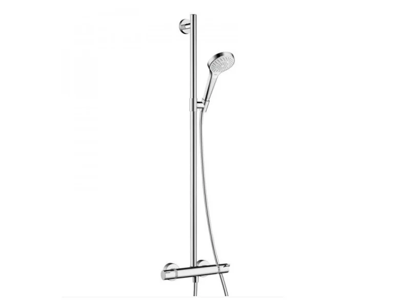 Душевой гарнитур, Hansgrohe, Croma Select S, цвет-хром/белый