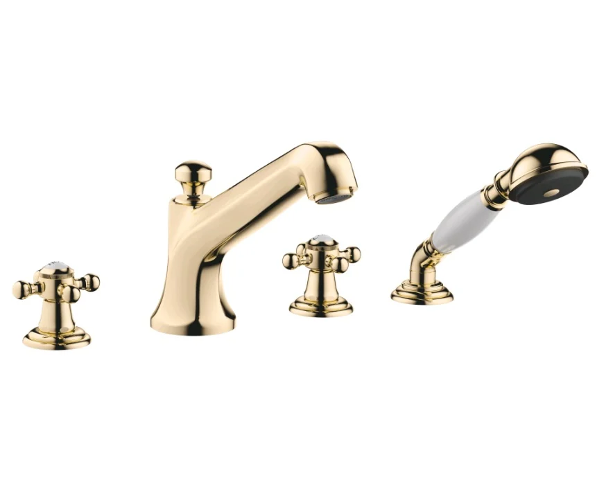 Смеситель для ванны и душа, Dornbracht, Madison, цвет-латунь (Brass, Polished Brass)