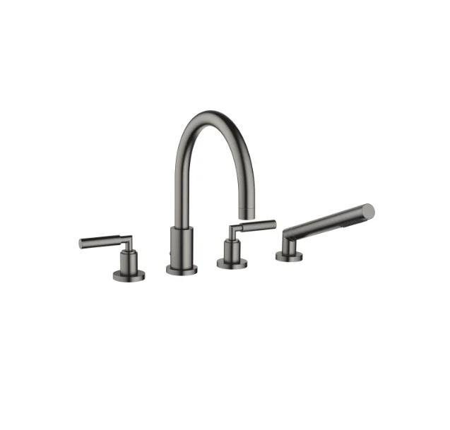 Смеситель для ванны и душа, Dornbracht, Tara, цвет-Dark Platinum сатинированная