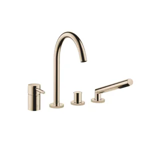 Смеситель для ванны и душа, Dornbracht, Meta, цвет-Light Gold