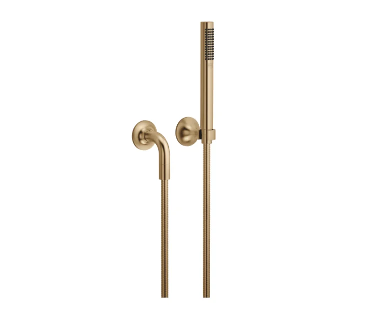 Душевой набор, Dornbracht, Vaia, цвет-Dark Brass сатинированный (PVD)