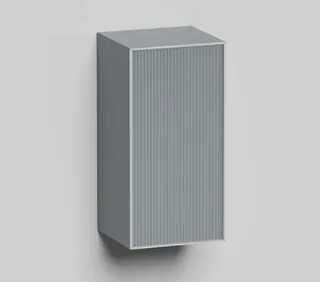 Шкаф-пенал, Salini, Armonia, шгв 300*275*650, МДФ эмаль/стекло, цвет-сталь