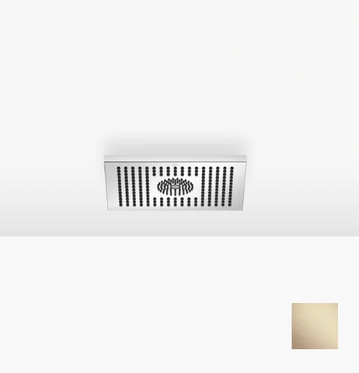 Верхний душ, Dornbracht, Series specific, 300*240, цвет-шампанское сатинированное