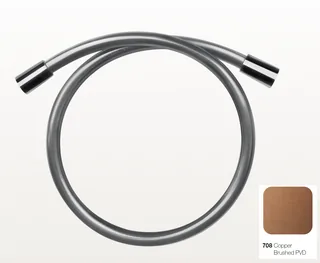 Шланг для душа, Gessi, Cromalux, длина шланга, мм-1000, цвет-Copper Brushed PVD — иконка