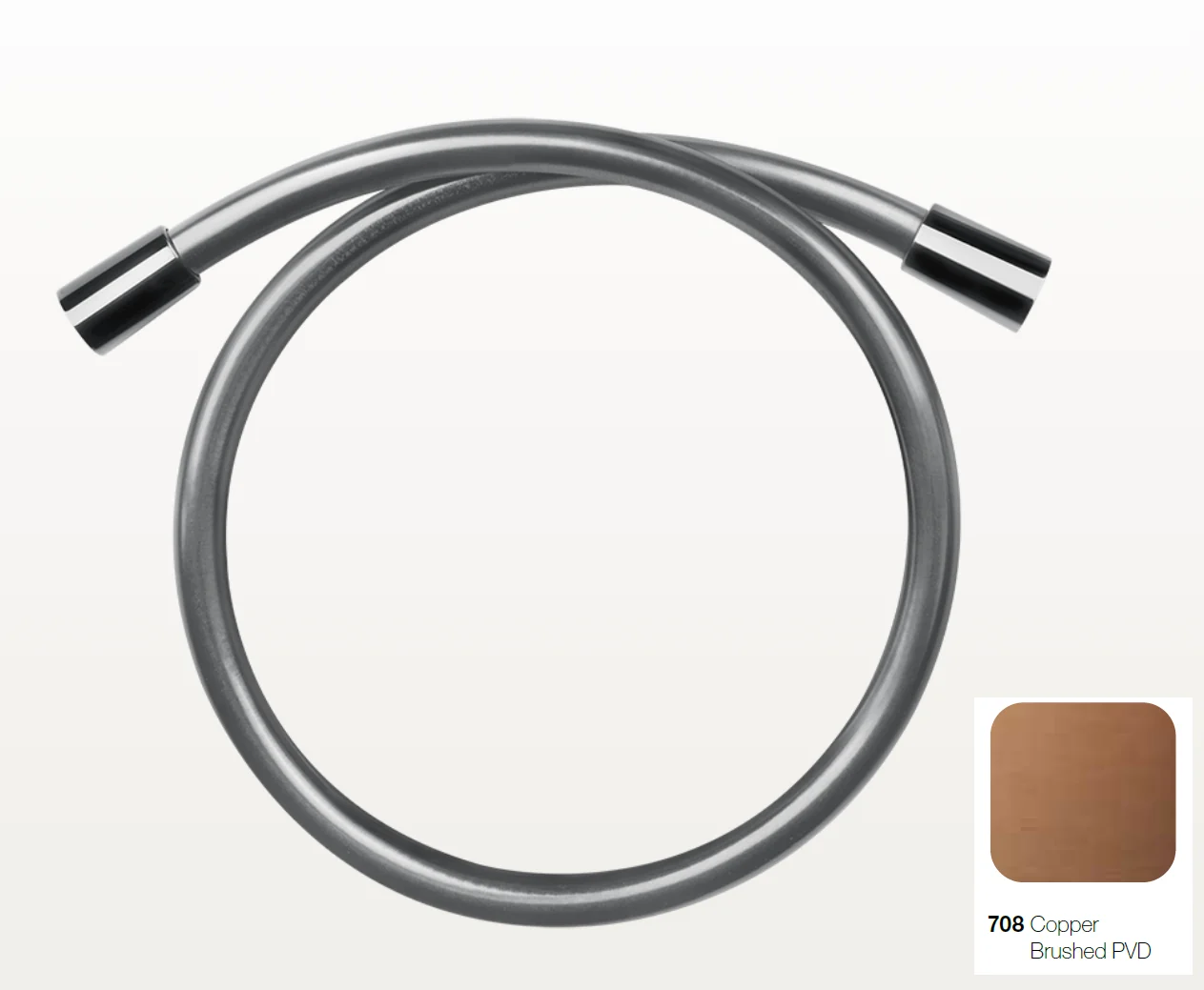 Шланг для душа, Gessi, Cromalux, длина шланга, мм-1000, цвет-Copper Brushed PVD
