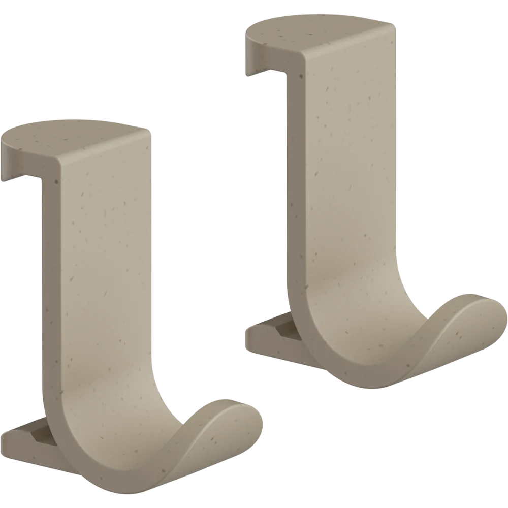 Крючок, Hansgrohe, WallStoris Planet Edition, шгв 18*32*39, в комплекте-2 шт, цвет-песок