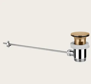 Донный клапан, Gessi, Technical Accessories, для раковин, 1 1/4", цвет-Warm Bronze PVD — иконка