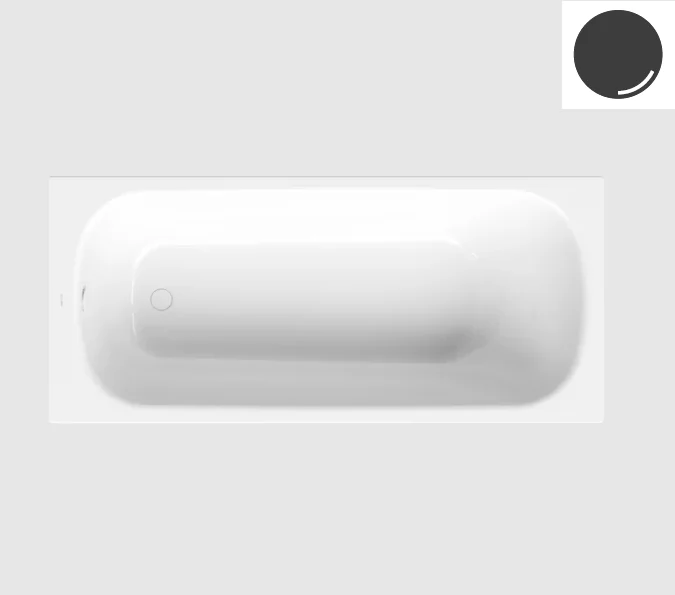 Ванна, Bette, BetteForm, шгв 1400*700*420, цвет-черный