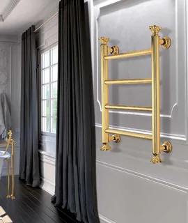 Полотенцесушитель, Margaroli, Capitelli, шгв 625*110*830, цвет-Gold — иконка