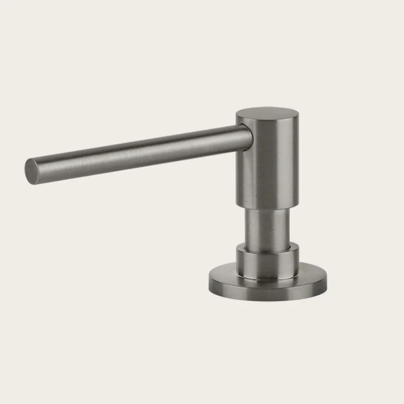 Дозатор для жидкого мыла, Gessi, Kitchen, шгв 45*129*65, цвет дозатора-Steel Brushed