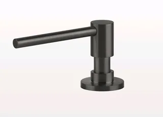 Дозатор для жидкого мыла, Gessi, шгв 45*118*65, цвет дозатора-Black Metal Brushed PVD — иконка