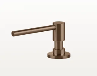 Дозатор для жидкого мыла, Gessi, Kitchen, шгв 45*129*65, цвет дозатора-Copper Brushed PVD
