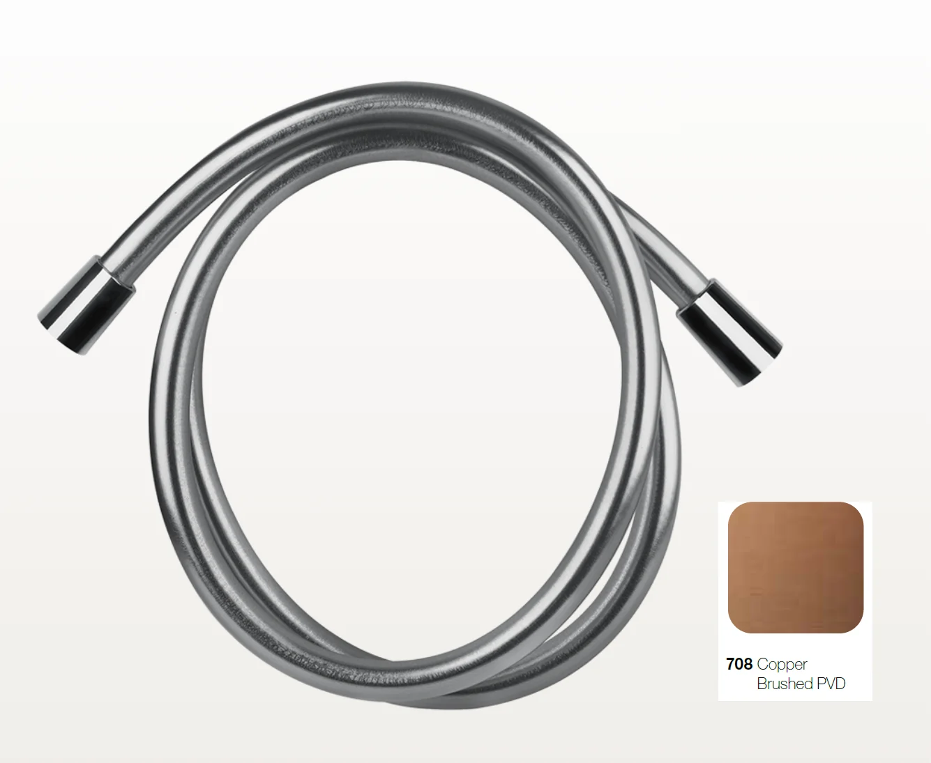 Шланг для душа, Gessi, Сromalux, длина шланга, мм-1250, цвет-Copper Brushed PVD