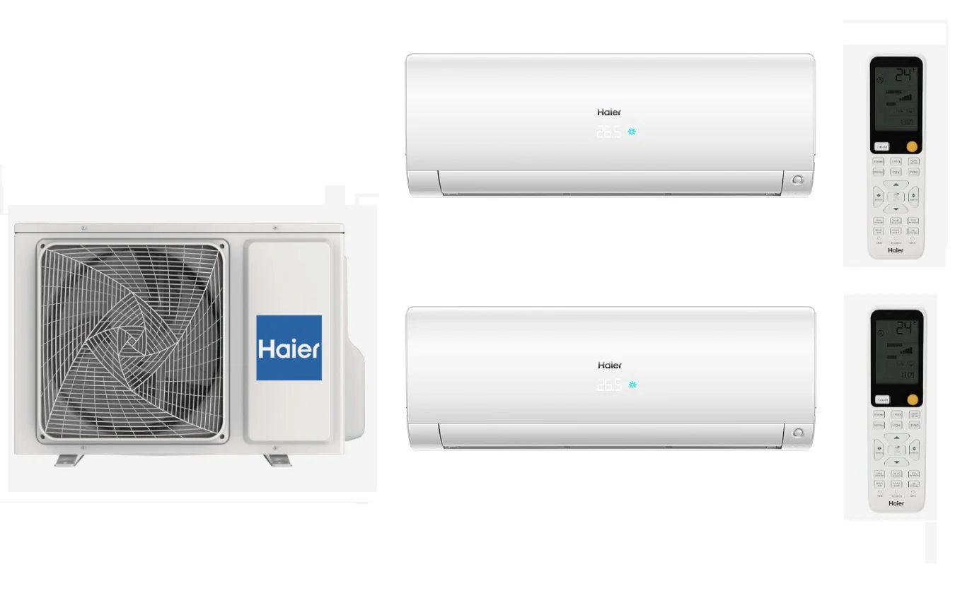 2U50S2SM2FA / AS25S2SF3FA-W / AS25S2SF3FA-W, Мульти-сплит система, Haier, Flexis Super Match