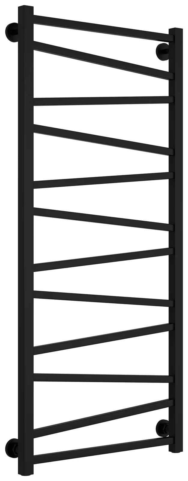 Полотенцесушитель, Сунержа, Сирокко, шгв 550*75*1200, цвет-чёрный матовый