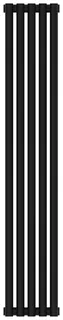 Радиатор, Сунержа, Эстет-1, 1200x225-05, цвет-черный матовый, 1/2"