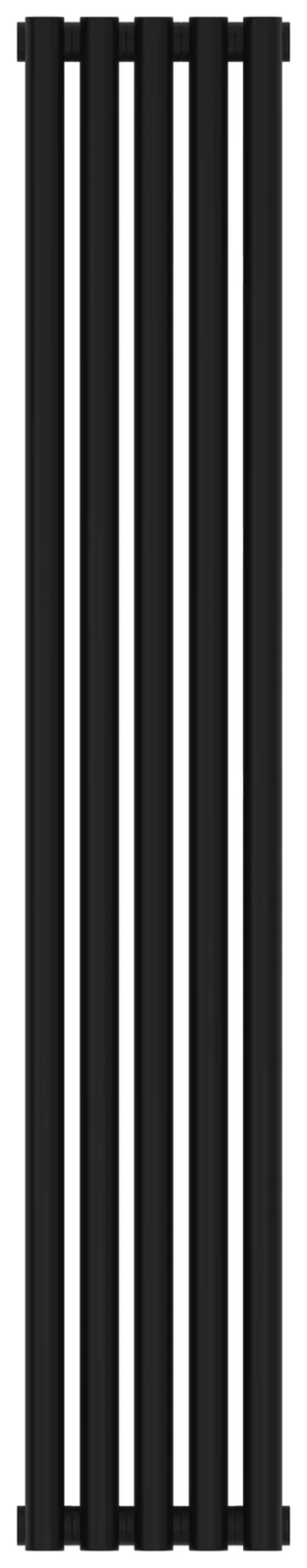 Радиатор, Сунержа, Эстет-1, 1200x225-05, цвет-черный матовый, 1/2"