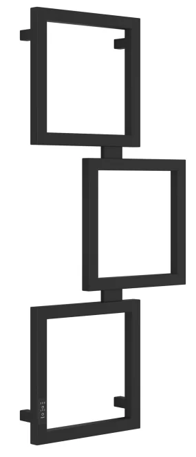 Полотенцесушитель, Сунержа, Этюд ES, шгв 490*74*1050, слева, кабель, цвет-черный матовый (Matt Black, Nero Opaco)