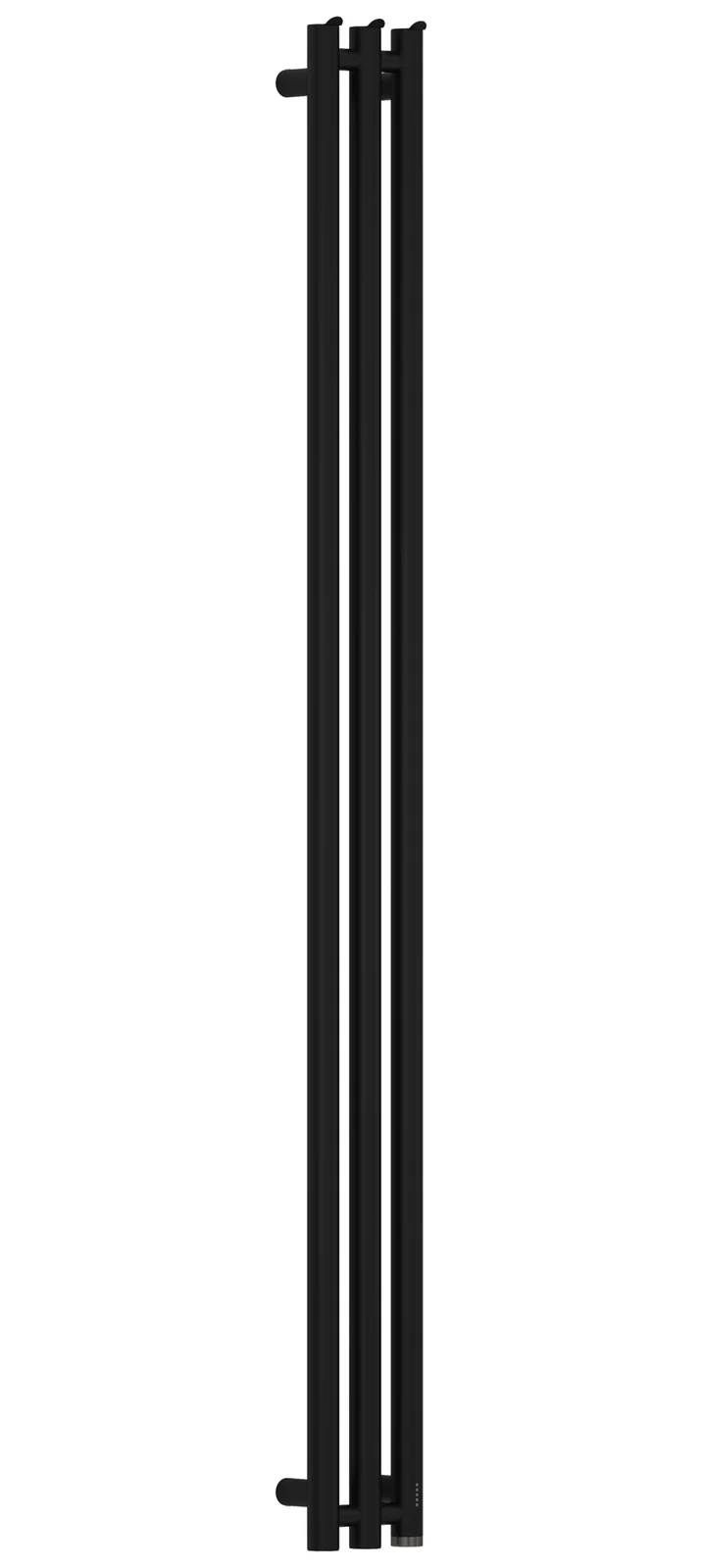 Полотенцесушитель, Сунержа, Терция 4.0, шгв 138*82*1507, нижнее справа, цвет-чёрный матовый