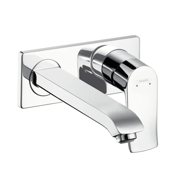 Смеситель для раковины, Hansgrohe, Metris, цвет-хром
