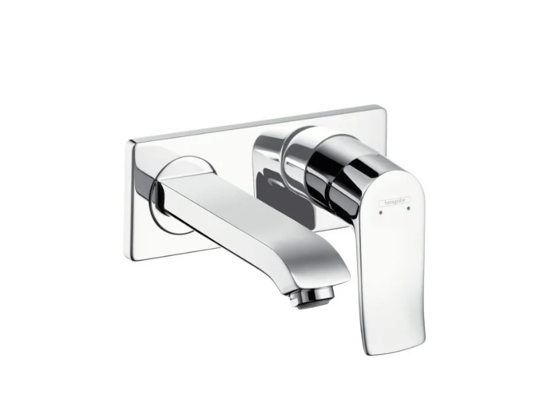 Смеситель для раковины, Hansgrohe, Metris, цвет-хром