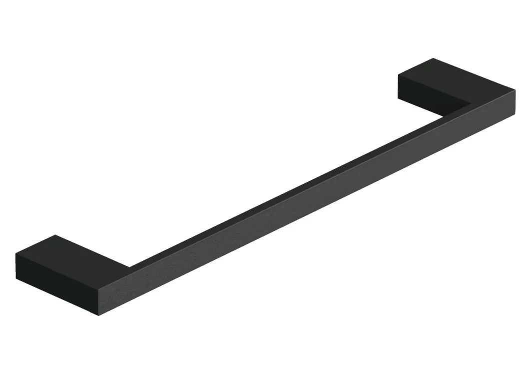 Полотенцедержатель, Kludi, VELA C, шгв 330*60*15, цвет-черный матовый (Matt Black, Nero Opaco)