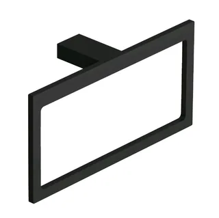 Полотенцедержатель, Kludi, VELA C, шгв 220*60*110, цвет-черный матовый (Matt Black, Nero Opaco) — иконка