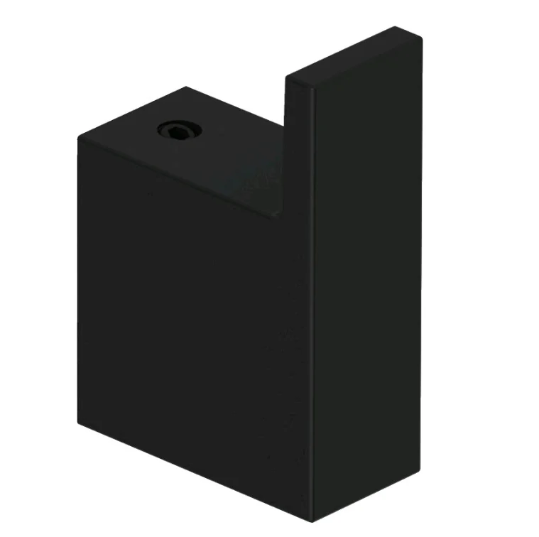 Крючок, Kludi, VELA C, шгв 20*40*60, цвет-черный матовый (Matt Black, Nero Opaco)