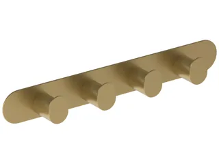Крючок, Сунержа, Round, шгв 378*44*50, цвет-золотой шёлк