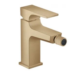 Смеситель для биде, Hansgrohe, Metropol, цвет-шлифованная бронза