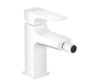Смеситель для биде, Hansgrohe, Metropol, цвет-матовый белый — иконка