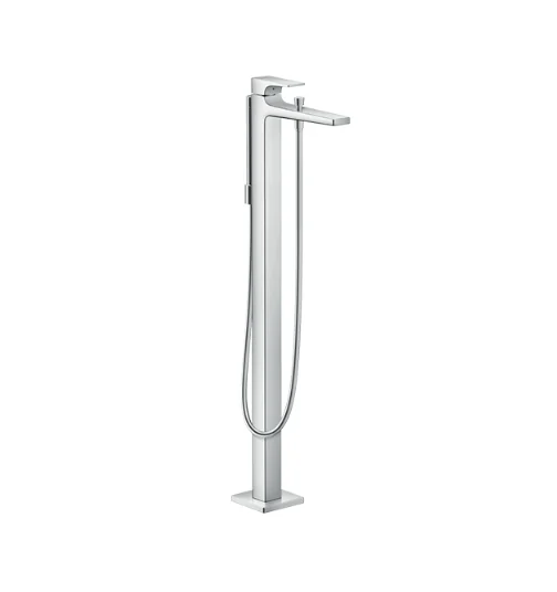 Смеситель для ванны и душа, Hansgrohe, Metropol, напольный, цвет-хром