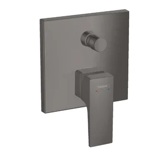 Смеситель для душа, Hansgrohe, Metropol, на 2 потребителя, цвет-шлифованный черный хром